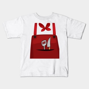 Chef Halloween Costume For Kids Boys Girts Men Women Kids T-Shirt